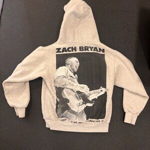 ZACH BRYAN hoodie size, small.